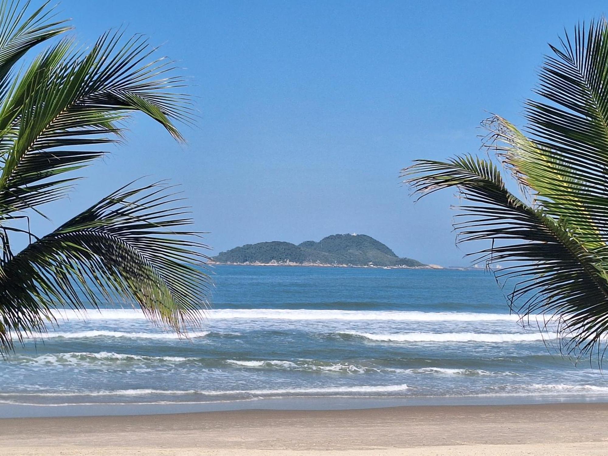 Duplex Pe Na Areia, Praia Do Tombo - Guaruja/Sp. Eksteriør billede