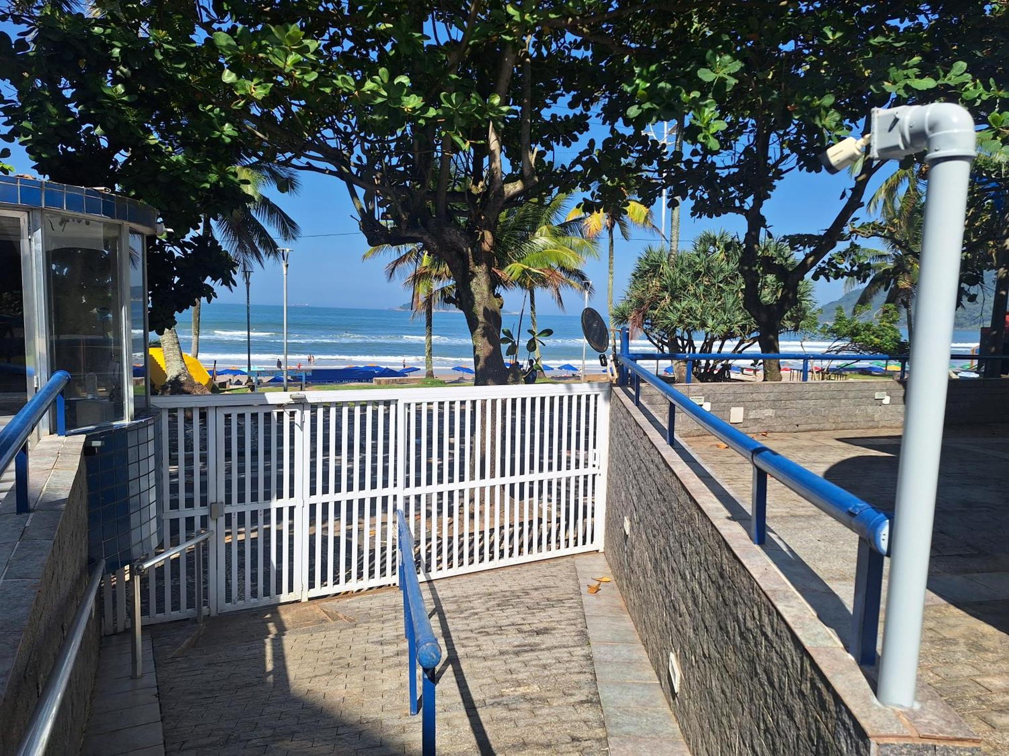 Duplex Pe Na Areia, Praia Do Tombo - Guaruja/Sp. Eksteriør billede